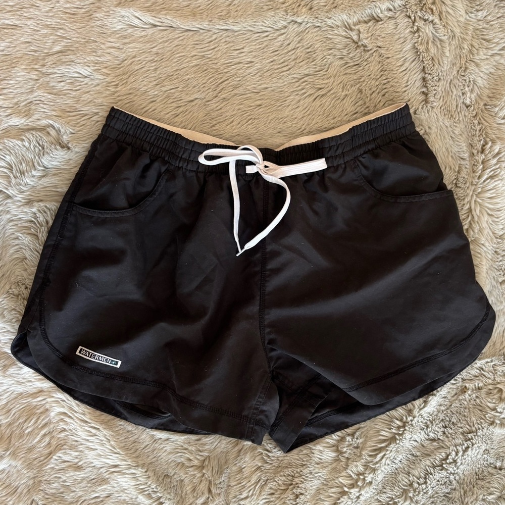 Watermen Waterproof Black Women's Shorts